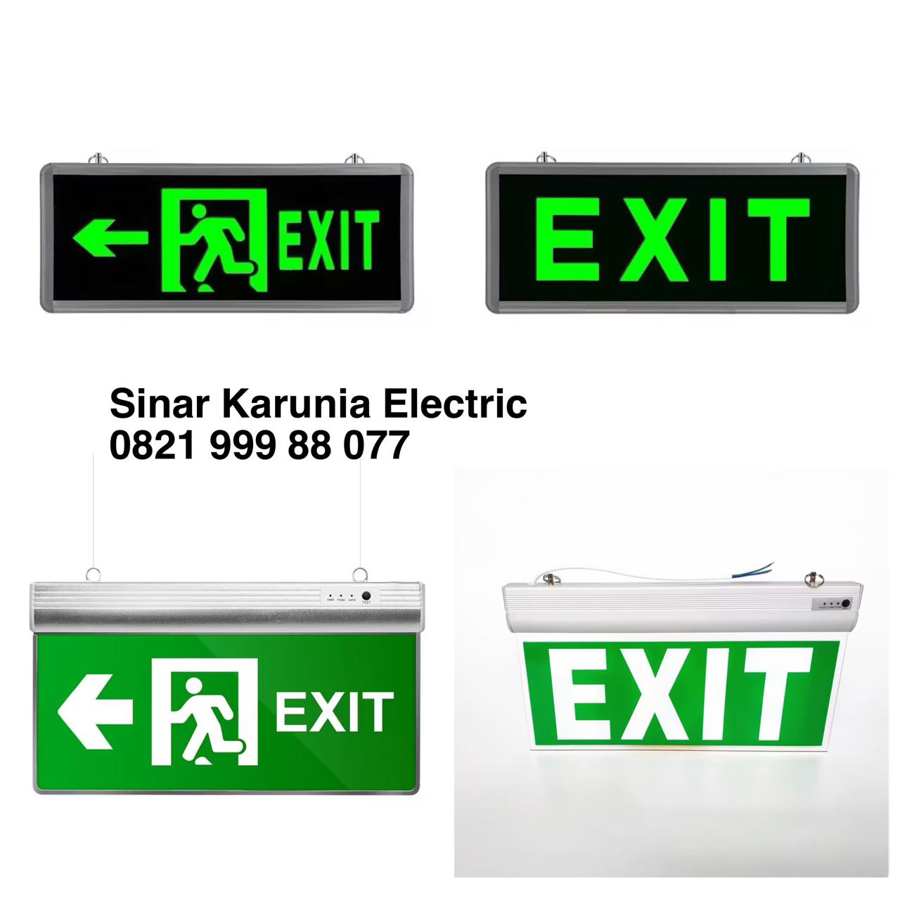 Lampu Emergency EXIT - Image 3