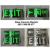 Lampu Emergency EXIT