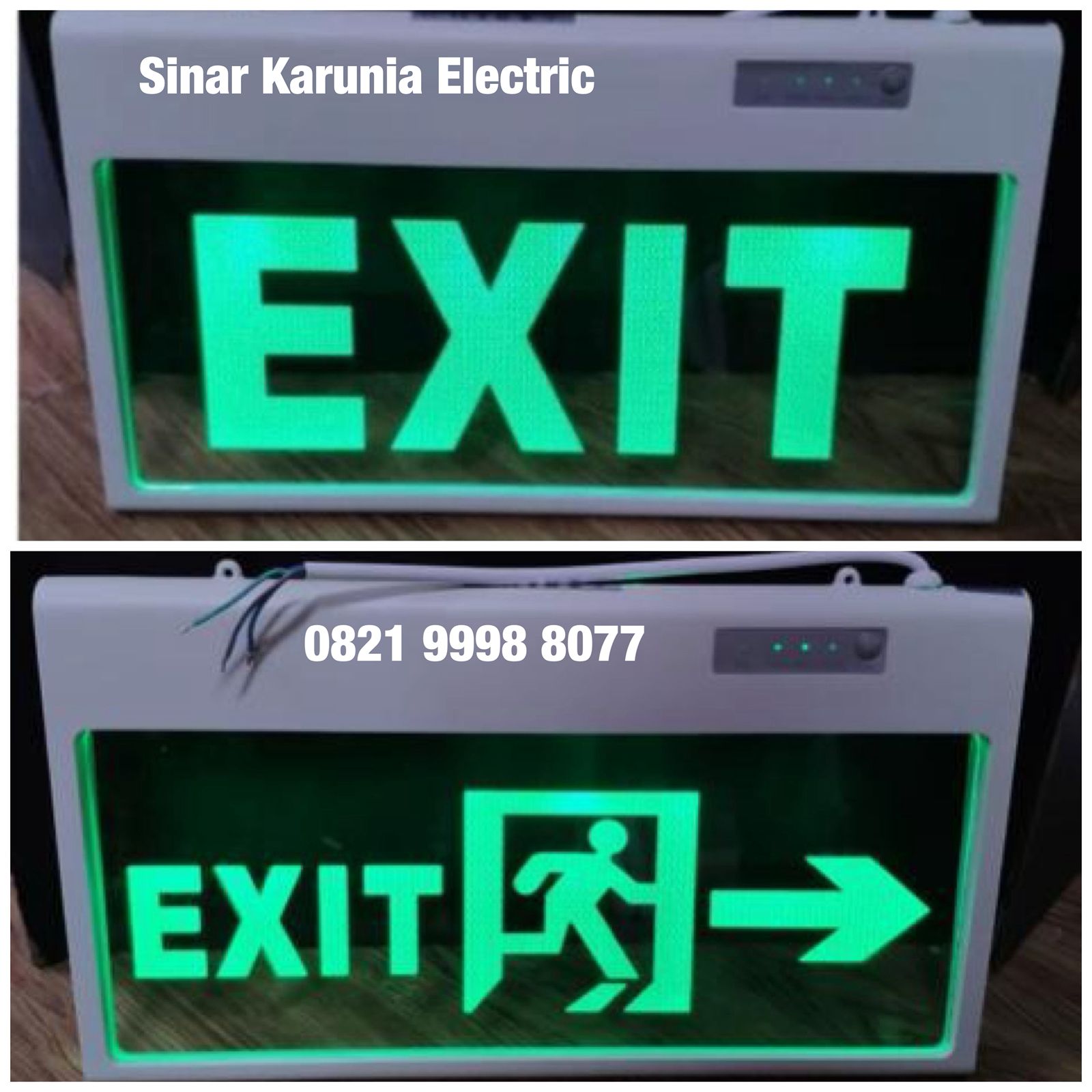 Lampu Emergency EXIT - Image 4