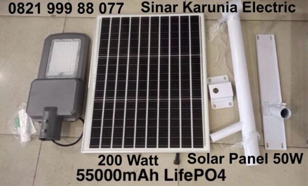 Lampu Jalan Solar Cell 200W Lampu Jalan Solar Cell