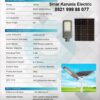Lampu Jalan Solar Cell 400W Lampu Jalan Solar Cell