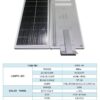 Lampu Jalan Solar Cell All in One 100 Watt (1) Lampu Jalan Solar Cell All in One