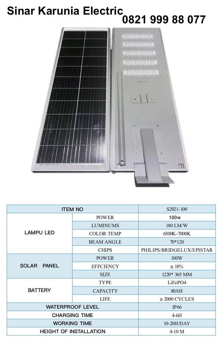 Lampu Jalan Solar Cell All in One - Image 5