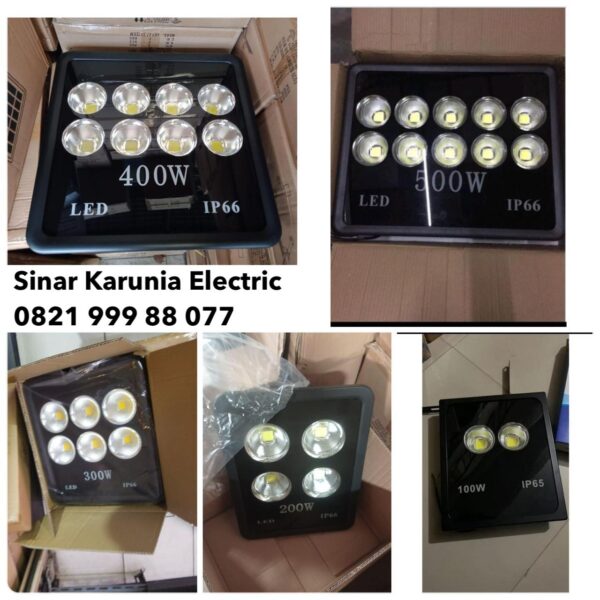 Lampu Sorot Mangkok_Floodlight COB 100W 200W 300W 400W 500W Lampu Sorot Mangkok Floodlight COB