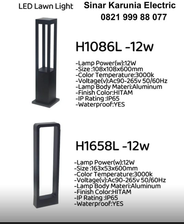 Lampu Taman LED LED Lawn Light