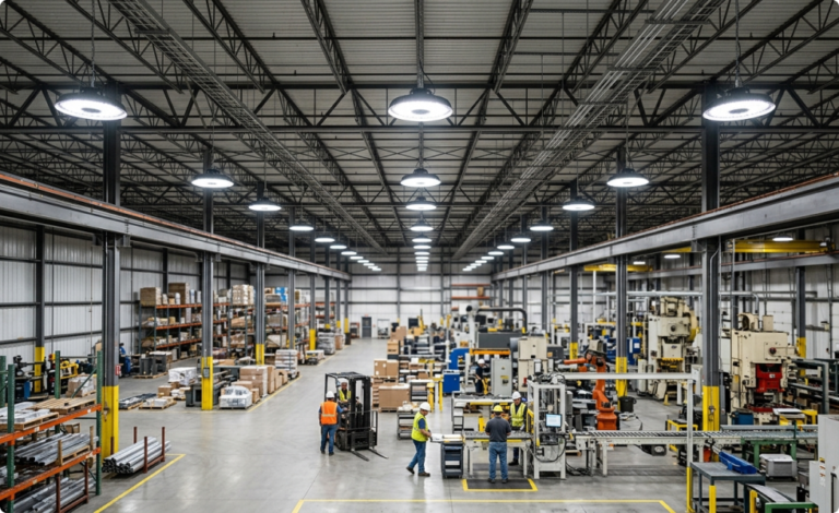 UFO Highbay LED untuk Gudang dan Pabrik